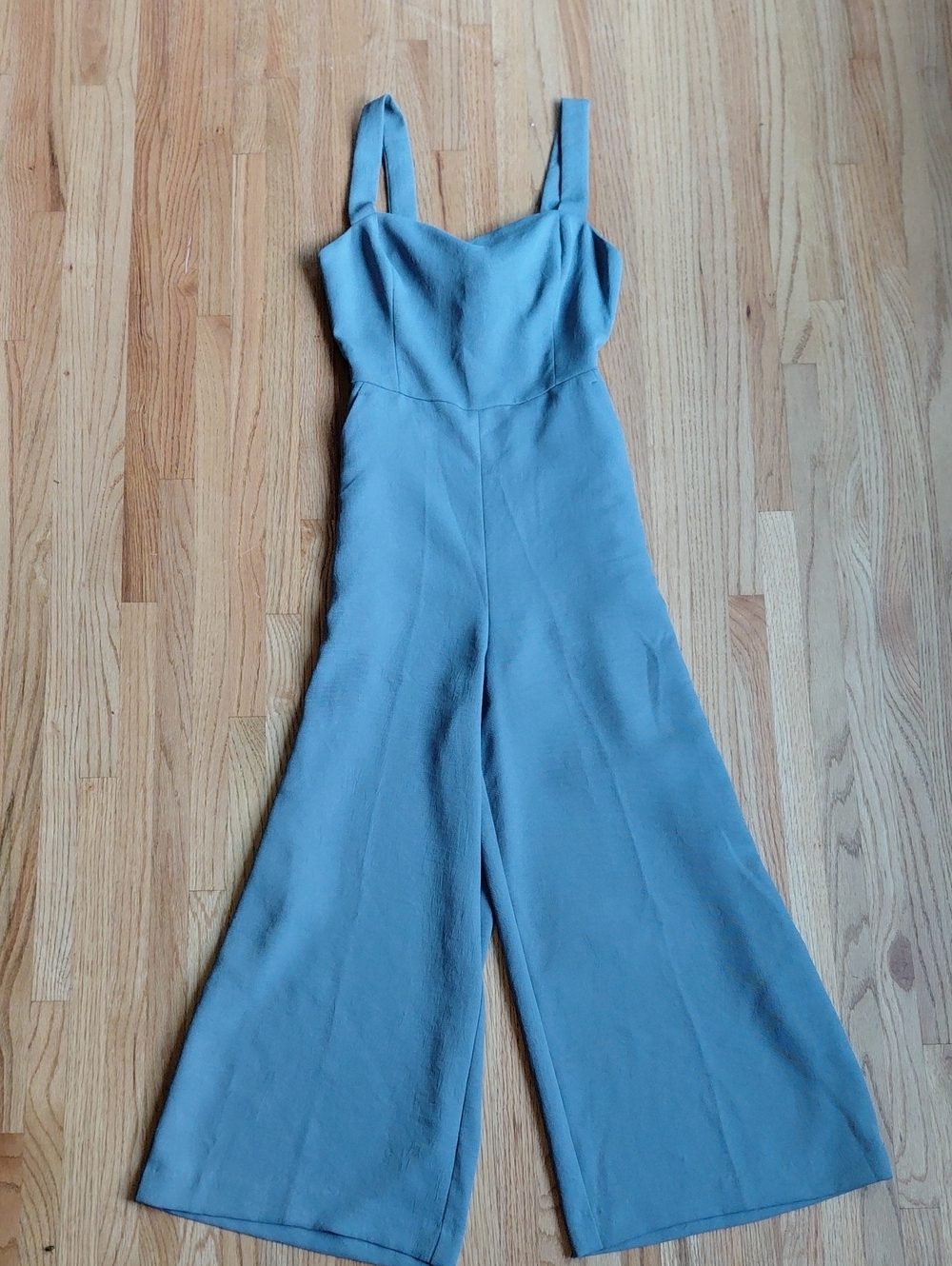 Wilfred Women's Sleeveless Wide-Leg Jumpsuit in Dusty Blue